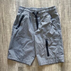 Cat & Jack Gray Casual Elastic Waist Shorts